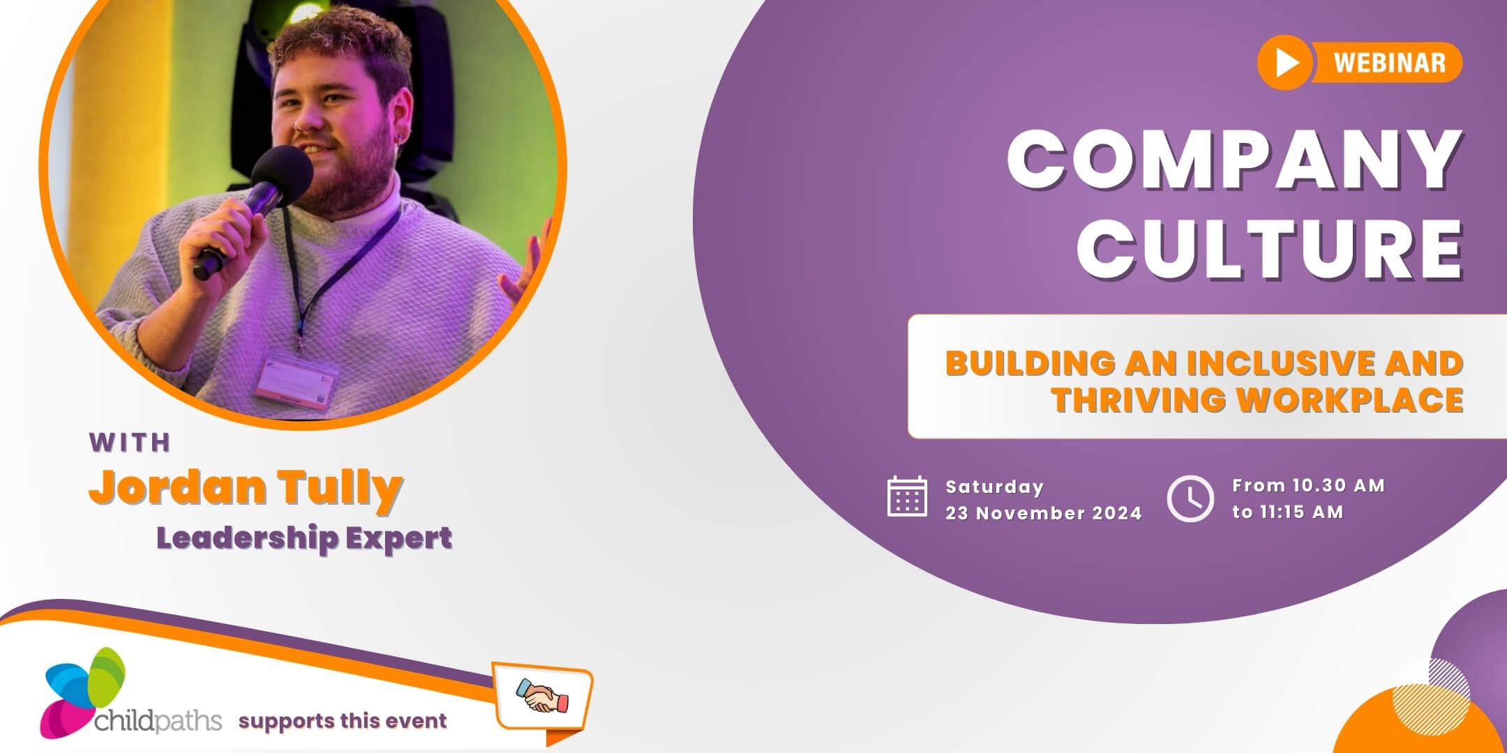 Online Webinar: Company Culture - Building a Thriving Workplace